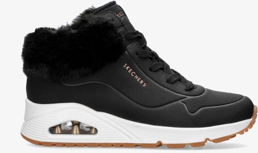 Skechers Uno Fall Air 310539L-BLK voor Zwart Laarzen