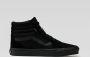 Vans Sk8-Hi Heren Schoenen Black Leer Textil 5 Foot Locker - Thumbnail 4