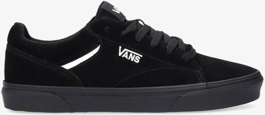 Vans Sportieve Zwarte Heren Sneakers Geborduurd Logo Black Heren - Foto 6