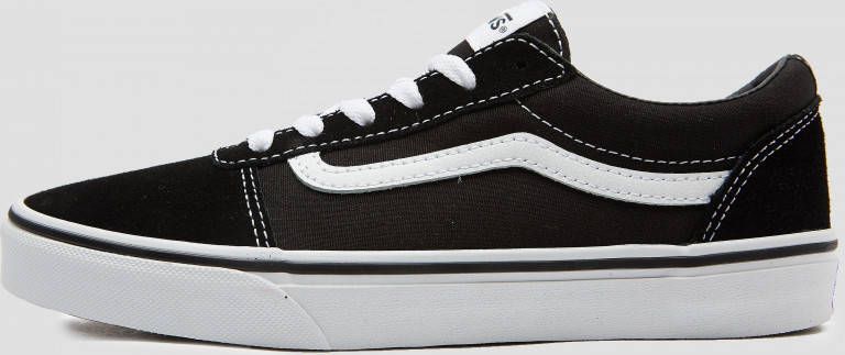 black and white vans canvas