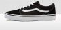 Vans Yt Ward Sneakers (Suede Canvas)Black White - Thumbnail 4
