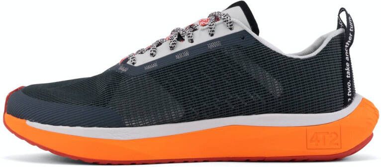 4t2 Weekdays Hardloopschoenen Unisex Anthracite Mid Grey - Foto 2