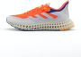 Adidas 4dfwd 2 Hardloopschoenen Wit Oranje 2 3 Man - Thumbnail 2