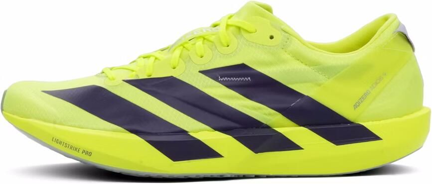 Adidas Adizero Adios 9 Sneakers Heren Geel 1 3 Mesh Synthetisch - Foto 2