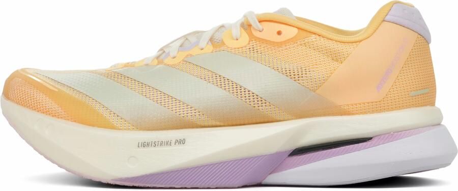 Adidas Adizero Boston 13 Sneakers Dames Geel 1 3 Mesh Synthetisch