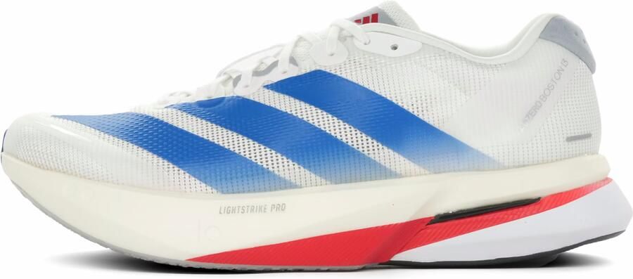 Adidas Adizero Boston 13 Sneakers Heren Wit 1 3 Mesh Synthetisch