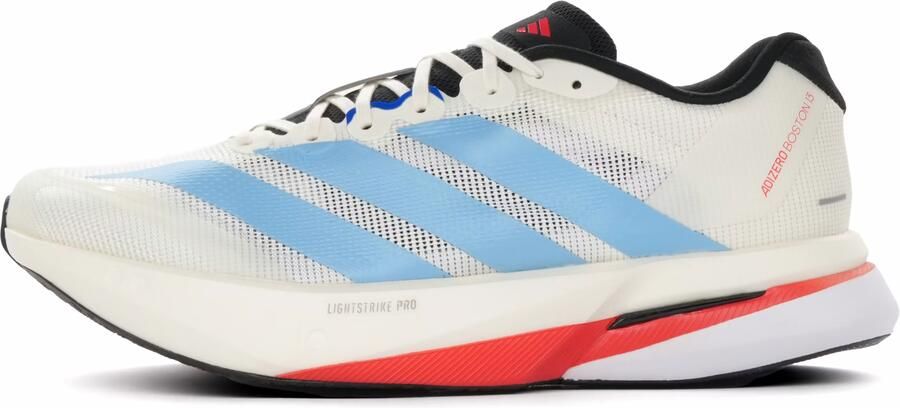 Adidas Adizero Boston 13 Sneakers Heren Wit 1 3 Mesh Synthetisch
