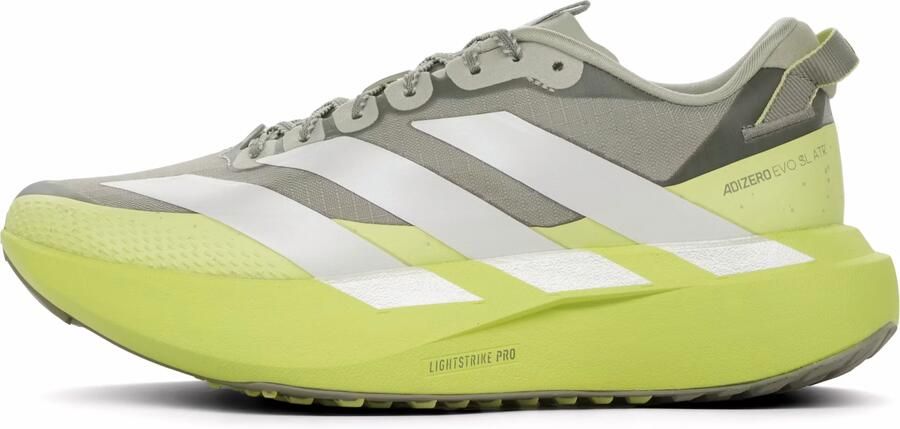 Adidas Adizero EVO SL Sneakers Dames Groen 1 3 Mesh Synthetisch