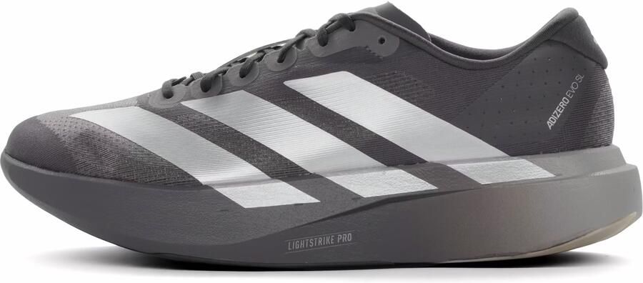 Adidas Adizero EVO SL Sneakers Heren Grijs 1 3 Mesh Synthetisch