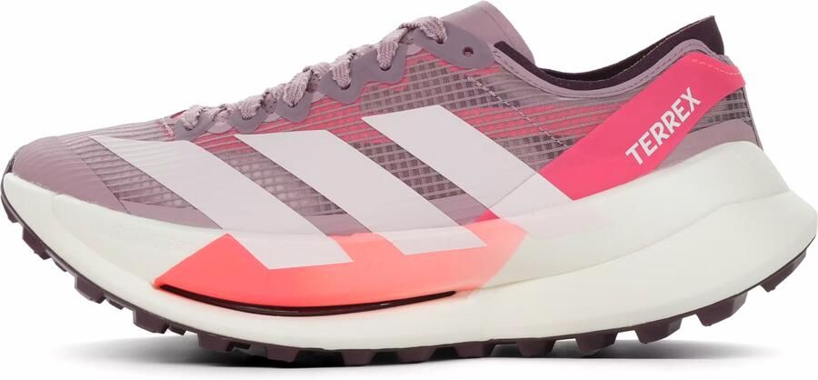 Adidas Terrex Women's Agravic Speed Ultra 2 Trailrunningschoenen 2 3 magic mauve solar turbo