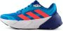 Adidas Adistar Heren Sportschoenen Hardlopen Weg blauw rood - Thumbnail 2