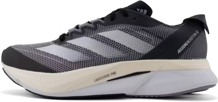 Adidas Adizero Boston 12 Hardloopschoenen Zwart 2 3 Vrouw