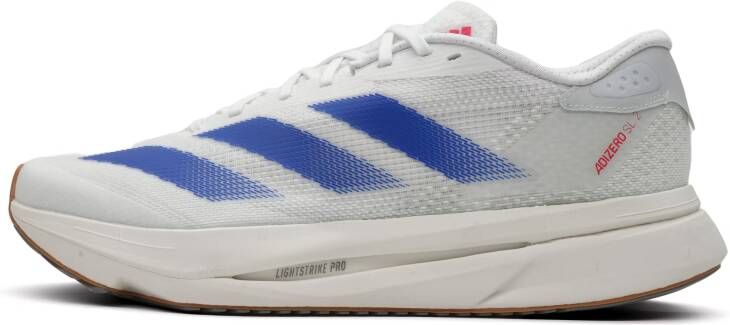 Adidas Adizero Sl2 Heren Schoenen Wit Maat: 41 1 3 Mesh Synthetisch Foot Locker