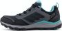 Adidas Performance Terrex Tracerocker 2.0 Goretex wandelschoenen grijs zwart mint - Thumbnail 3