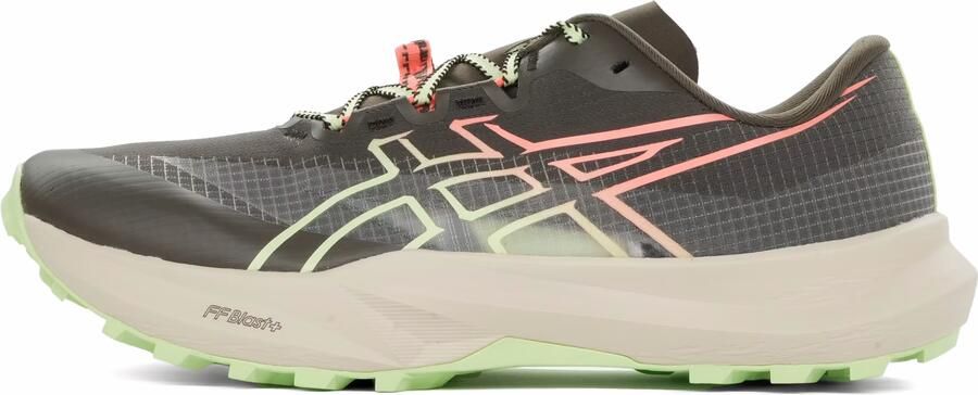 ASICS Fuji Lite 7 Trailrunningschoenen bruin geel - Foto 2