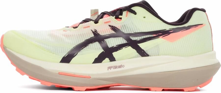 ASICS Fujispeed 4 Trailrunningschoenen geel dark aubergine - Foto 2