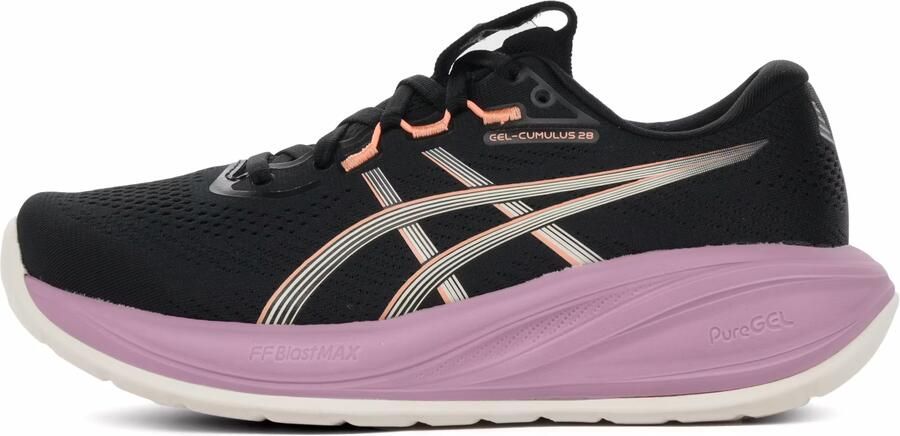 ASICS Women's Gel-Cumulus 28 Hardloopschoenen zwart purper - Foto 2