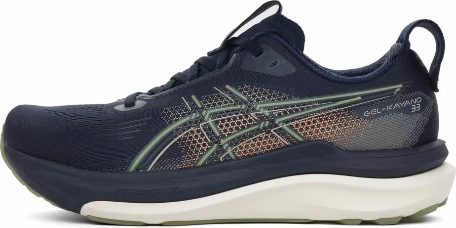 ASICS Gel-Kayano 33 Hardloopschoenen blauw groen