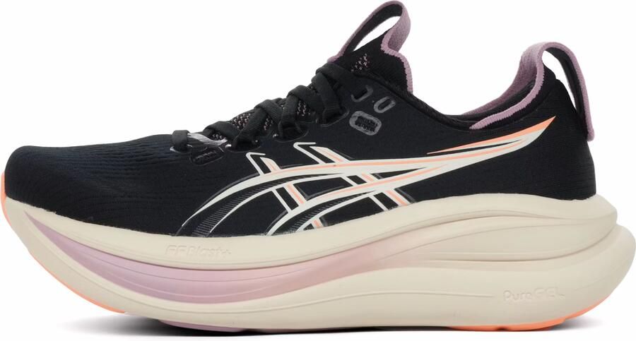 ASICS Women's Gel-Nimbus 28 Hardloopschoenen zwart purper - Foto 2
