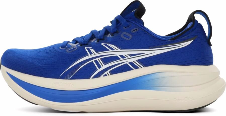 ASICS Gel-Nimbus 28 Hardloopschoenen blauw cream - Foto 2