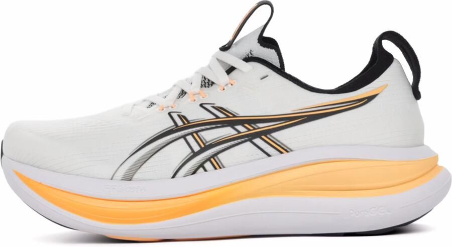 ASICS Gel-Nimbus 28 Hardloopschoenen wit oranje