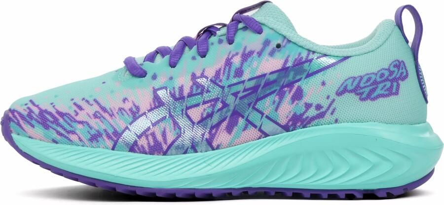 ASICS Kid's Gel-Noosa Tri 16 GS Hardloopschoenen groen radiant amethyst - Foto 2