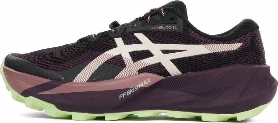 ASICS Women's Trabuco 14 Trailrunningschoenen zwart dark aubergine - Foto 3