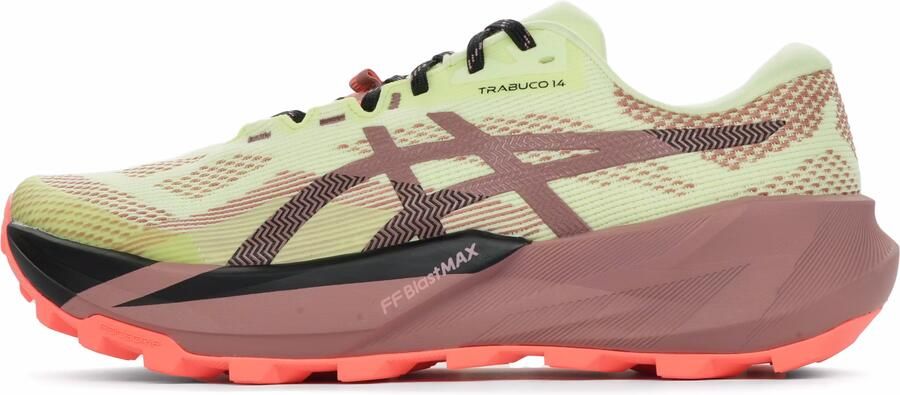 ASICS Trabuco 14 Trailrunningschoenen geel umeboshi - Foto 2