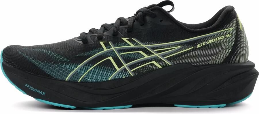 ASICS Gt-2000 15 Hardloopschoenen zwart energy aqua - Foto 2
