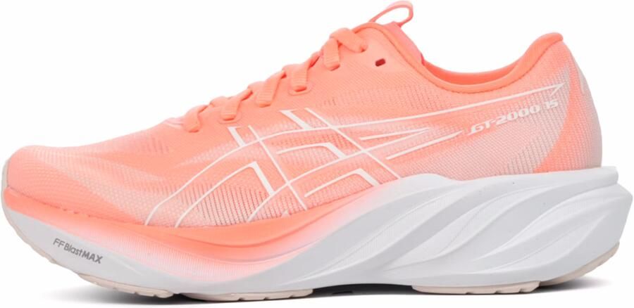 ASICS Women's Gt-2000 15 Hardloopschoenen oranje wit - Foto 2