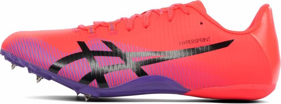 ASICS Hypersprint 8 Atletiek Spikes Flash red Black - Foto 2
