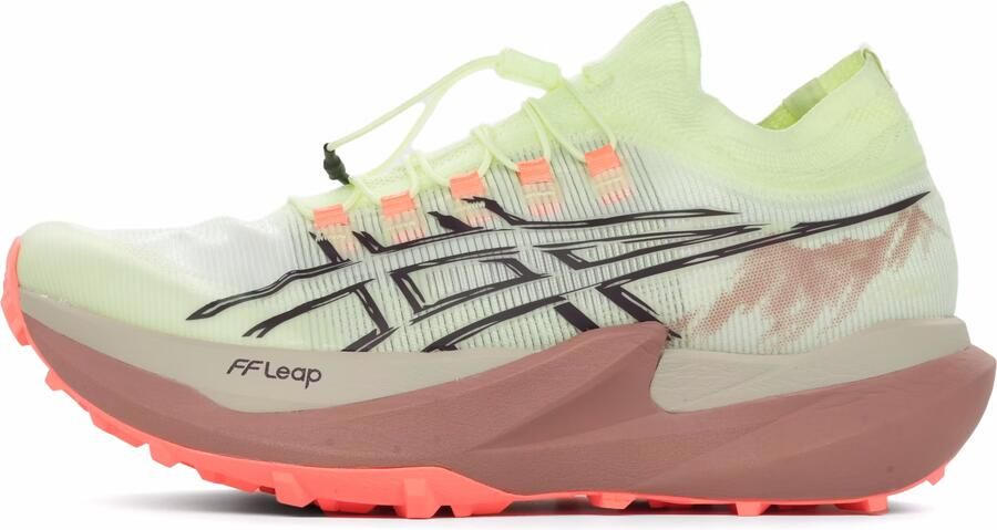ASICS Metafuji Trail 2 Trailrunningschoenen geel dark aubergine - Foto 2