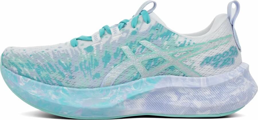 ASICS Women's Noosa Tri 16 Hardloopschoenen wit groen - Foto 2