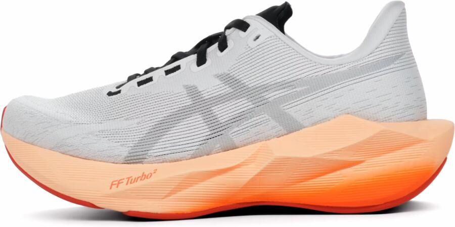 ASICS Novablast 6 Hardloopschoenen wit oranje