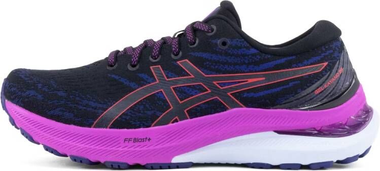 ASICS GEL-Kayano 29 Dames Sportschoenen Hardlopen Weg zwart paars - Foto 3