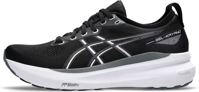 ASICS Gel-Kayano 31 Wide Hardloopschoenen zwart grijs - Foto 3