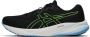 ASICS GEL PULSE 15 hardloopschoenen zwart groen blauw - Thumbnail 3