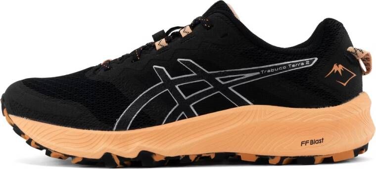ASICS Trabuco Terra 2 Trailrunningschoenen Zwart 1 2 Vrouw