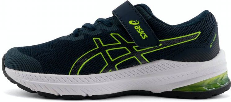ASICS GT-1000 11 PS Kids French blue Hazard green Maat: K11 - Foto 3