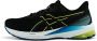 ASICS GT-1000 12 GTX hardloopschoenen zwart geel blauw - Thumbnail 2