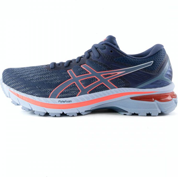 ASICS Sportschoenen Vrouwen Donker blauw Roze Licht blauw - Foto 3