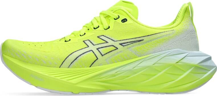 ASICS Novablast 4 Hardloopschoen Geel Grijs Heren - Foto 3