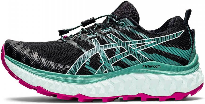 ASICS Trabuco Max Heren Sportschoenen Hardlopen Trail zilver zwart oranje - Foto 3