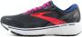 Brooks Ghost 14 1B Hardloopschoen Dames Blauw - Thumbnail 2