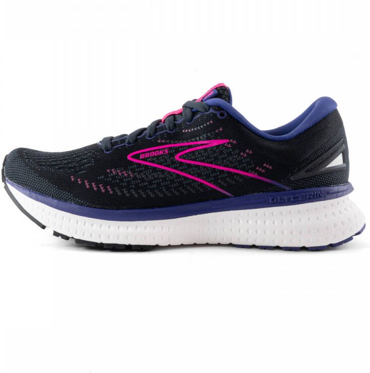 Brooks Glycerin 19 Hardloopschoen 1B Dames Zwart Middenroze - Foto 2