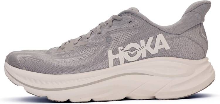 HOKA Lage Sneakers Dames Clifton 10 Maat: 46 Materiaal: Textiel Kleur: Grijs
