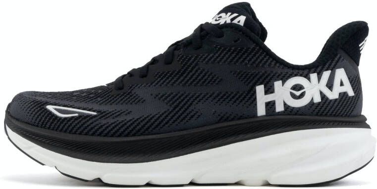 Hoka One Heren Clifton 9 Sneakers Zwart Black Heren - Foto 10