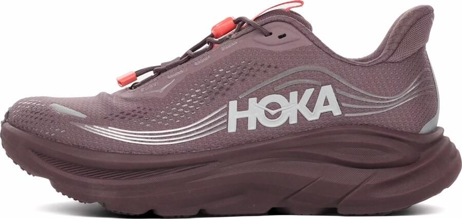HOKA Clifton 11 Sneakers Dames Marron 1 3 Mesh Synthetisch