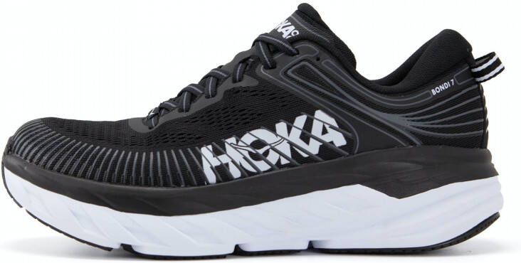 Hoka Women's Bondi 7 Runningschoenen Regular Zwart grijs - Foto 5