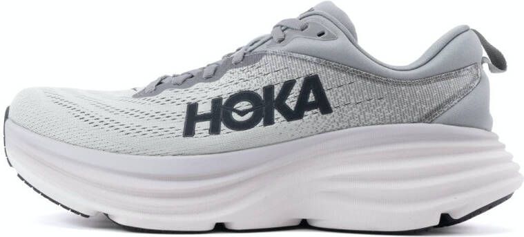 HOKA Lage Sneakers Dames Bondi 8 Maat: 45 1 3 Materiaal: Textiel Kleur: Grijs - Foto 3